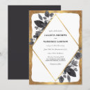 Search for black white gold wedding invitations Simple