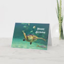 Search for sea turtle birthday cards Fish
