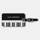 Search for piano luggage tags Classical