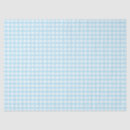 Search for blue gingham tissue paper Checkered