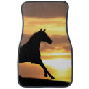 Search for equestrian car floor mats Black