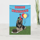 Search for german shepherd birthday cards Cute
