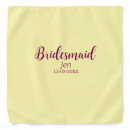 Search for bride bandanas Bridesmaid name date