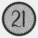 Search for number 21 stickers Party