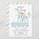 Search for blue truck invitations Ice cream party