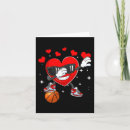 Search for basketball valentines day cards Heart