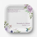 Search for christian paper plates Purple