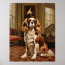 Search for cavalier king charles spaniel art Canine