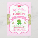 Search for frog 1st birthday invitations Princess