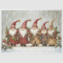 Search for gnomes tissue paper Winter