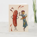 Search for hot dog cards Vintage
