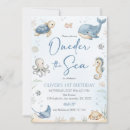 Search for sea turtle 1st birthday invitations Gender neutral