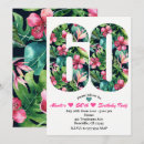 Search for luau 60th birthday invitations Beach