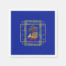Search for blue christmas napkins Merry