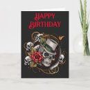 Search for skull birthday cards Horror