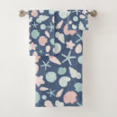 Search for seashells bath towels Starfish