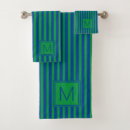 Search for navy and green bath towels Monogrammed