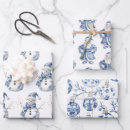 Search for chic wrapping paper Blue