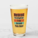 Search for firefighter beer glasses fireman