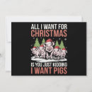 Search for pig christmas cards Season