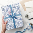 Search for toile de jouy wrapping paper Cute