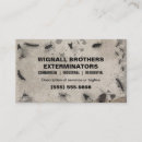Search for wildlife business cards exterminator