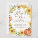 Search for fall engagement party invitations Sunflowers