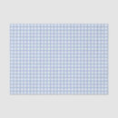 Search for blue gingham tissue paper Simple