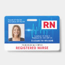 Search for nurse badges Blue