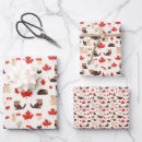 Search for canada wrapping paper Maple leaf