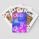 Search for happy birthday playing cards Blue