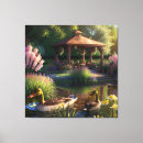 Search for duck canvas prints Pond