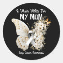 Search for lung cancer stickers Butterfly