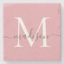 Search for pink coasters Initial
