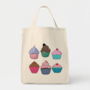 Search for cupcake tote bags Colorful