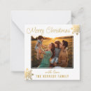 Search for affordable photo christmas cards White and gold
