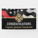 Search for firefighter banners First responder