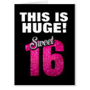 Search for funny 16th birthday cards Pink