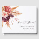 Search for boho wedding guest books Watercolor floral