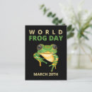 Search for frog postcards Green