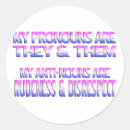 Search for pronoun stickers Gay
