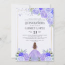 Search for purple quinceanera invitations Elegant