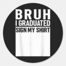 Search for funny graduation stickers 2025