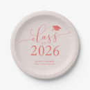 Search for pink graduation plates Simple