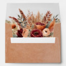 Search for terracotta wedding envelopes Pampas grass