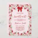 Search for a little sweetheart is on the way baby girl shower invitations For her