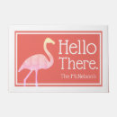 Search for pink flamingo doormats Trendy