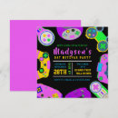 Search for black bar bat mitzvah invitations Pink