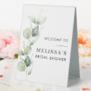 Search for bridal luncheon signs Eucalyptus