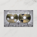 Search for cassette business cards Music